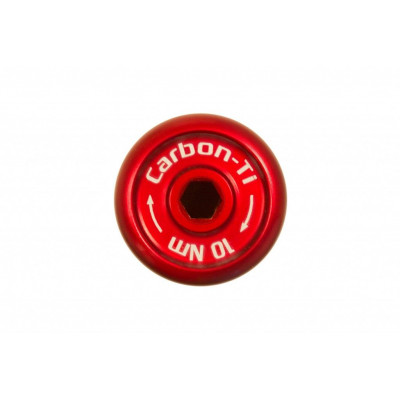  Blocage de roue CARBON-TI alu arrière X-Lock X12 135 rouge
