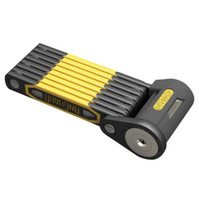 Antivol lame ONGUARD pliable 8114 K9 112.5 noir décor jaune