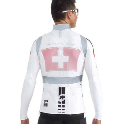 Gilet sans manches - ASSOS EmergencyVest - transparent décor argent réfléchissant