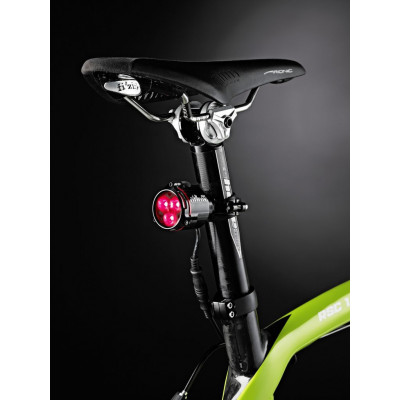 Eclairage arrière HOPE District+ noir, 3 Led, 135 lumens,