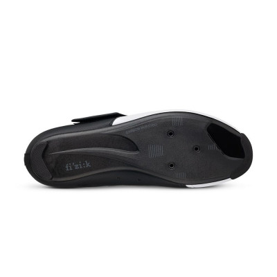 Chaussures triathlon - FIZIK Transiro Powerstrap R4 - noir décor blanc