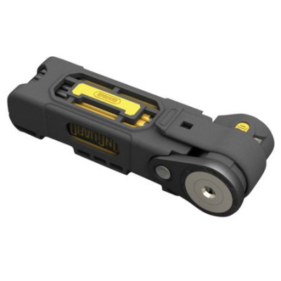 Antivol lame ONGUARD pliable 8114 K9 112.5 noir décor jaune