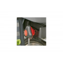  Porte-bébé POLISPORT arrière sur porte-bagage Boodie noir décor rouge