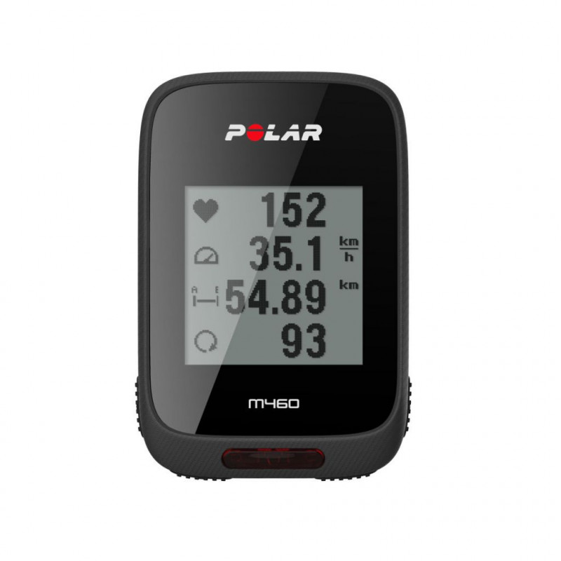 Compteur GPS vélo POLAR M460 HR - noir carbone