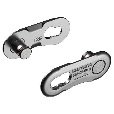 Attache-rapide SHIMANO chaine 12v Quick Link CN910-12 argent