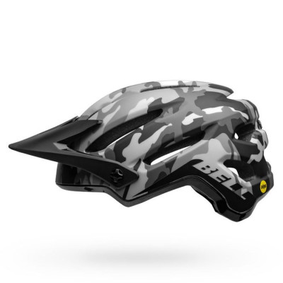 Casque vtt - BELL 4Forty Mips - Camouflage gris décor noir
