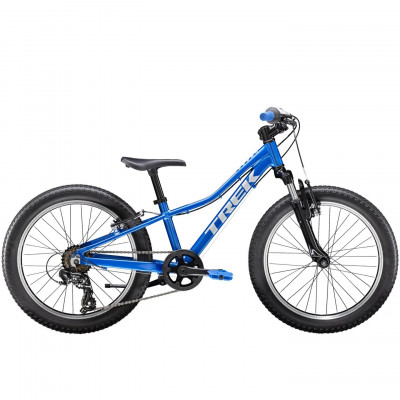 Vélo VTT garçon 6 à 9 ans alu - TREK 2021 Précaliber 20 Boys - Bleu Alpine Décor gris Quicksilver