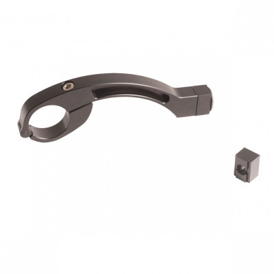 Protège mains AVS pvc/alu Déco vert Kawa décor noir et jaune