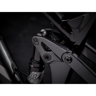 Vélo VTT 29p alu - TREK 2021 Top Fuel 7 SX - Gris Lithium Décor noir et argent