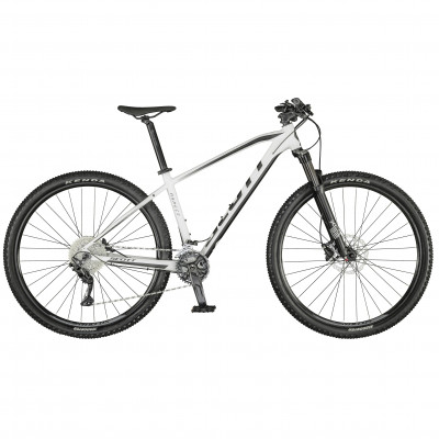 Vélo VTT 29p alu - SCOTT 2021 Aspect 930 - Blanc décor noir