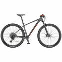 Vélo VTT 29p alu - SCOTT 2021 Scale 970 - Gris anthracite décor rouge et noir