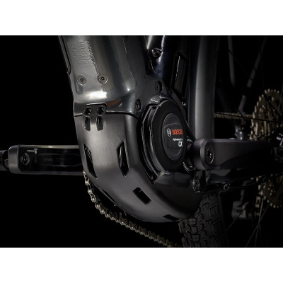 Vélo électrique VTT 29p alu - TREK 2022 Powerfly Sport 4 Equipped 500 - Gris anthracite décor noir