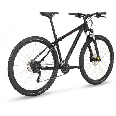 Vélo VTT 29p alu - STEVENS Tonga - Noir Stealth Décor noir et triangles multicolores : 100mm