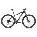  Vélo VTT 29p alu STEVENS 2021 Taniwha - Noir STEALTH Décor gris argent reflets turquoise et rose : 100mm