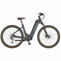 Vélo électrique VTC unisexe 29p alu - SCOTT 2021 Sub Cross eRide 30 USX 400 - Bleu gris Décor gris clair