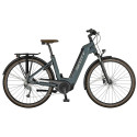 Vélo électrique urbain unisexe 28p alu - SCOTT 2021 Sub Active eRIDE USX 400 - Gris anthracite Décor argent