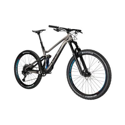 Vélo VTT 27.5p carbon - LAPIERRE 2020 Zesty AM FIT 5.0 - Gris cendre décor noir : 150/150mm