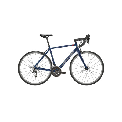 Vélo course alu LAPIERRE 2022 Sensium 2.0 bleu foncé décor gris et rouge