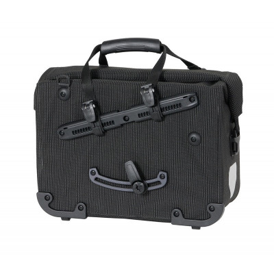 Sacoche cartable arrière latérale - ORTLIEB Office Bag High Visibility Standard QL2.1 F70971 - Noir