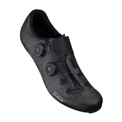 Chaussures route - FIZIK Infinito 2 Knit Carbon - noir décor gris
