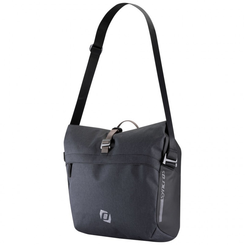 Sacoche arrière latérale - SYNCROS Pannier Messenger Bag - gris anthracite décor noir