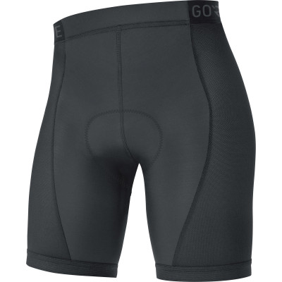  Sous-short femme - GORE C3 - Liner Short noir - insert mousse Advanced confortable - matière très respirante et ceinture
