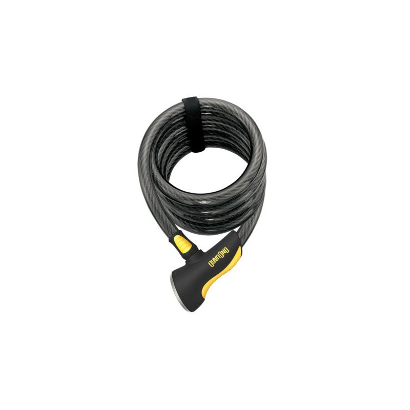  Antivol cable ONGUARD acier spirale Doberman 8027-15 à clef