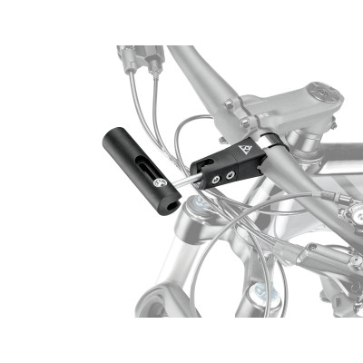 Support TOPEAK acier et pvc Barxtender noir