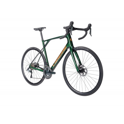  Vélo course 700 carbone - LAPIERRE 2022 Pulsium 3.0 Disc - Vert sapin décor or : 2x10v