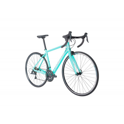 Vélo course femme 700 alu - LAPIERRE 2022 Sensium 1.0 W Compact - Vert pale décor blanc