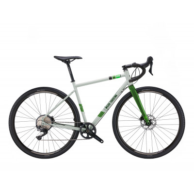 Vélo gravel 700 acier WILIER 2023 - Jaroon GRX gris Spring décor vert rouge et blanc : 1x11v
