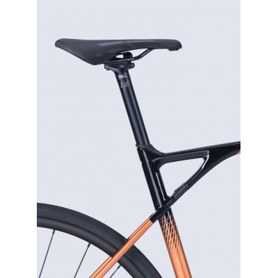 Vélo course 700 carbone - LAPIERRE 2022 Pulsium Sat 5.0 Disc - Cuivre irisé décor noir