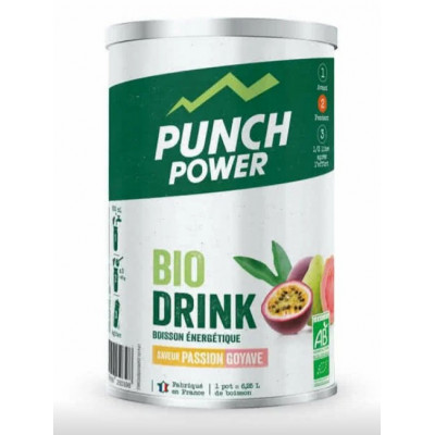  Boisson de l'effort - PUNCH POWER BioDrink - Sans gluten - Passion-goyave : Pot de 500g