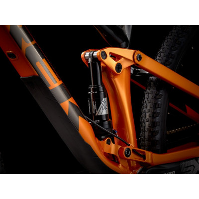  Vélo vtt 29 alu TREK 2021 Top Fuel 7 SX 29 orange décor noir brillant