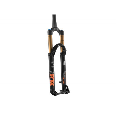 Fourche vtt 29p Fox-Racing-Shox 2024 34 Float 29 Factory 140 FIT4 Boost CTD Kashima Disc noir décor orange