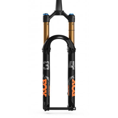 Fourche vtt 29p Fox-Racing-Shox 2024 34 Float 29 Factory 140 FIT4 Boost CTD Kashima Disc noir décor orange