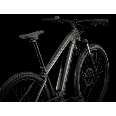 Vélo électrique VTT 29p alu - TREK 2022 PowerFly 4 500 - Gris Solid Charcoal et Noir