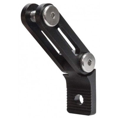 Support éclairage - TRELOCK alu avant ZL 990 articulé - noir