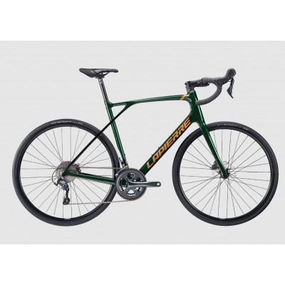 Vélo course 700 carbone - LAPIERRE 2022 Pulsium 3.0 Disc - Vert sapin décor or