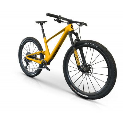  Vélo VTT 29p alu - SCOTT 2022 Spark 970 Orange - Orange clair brillant décor noir : 130-120mm