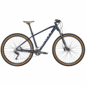 Vélo VTT 29p alu - SCOTT 2022 Aspect 920 - Bleu foncé métallisé décor blanc