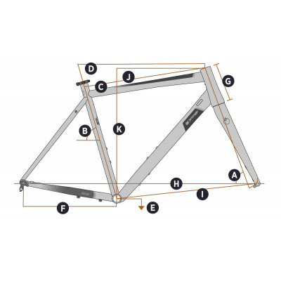 Vélo gravel 700 alu ORANGE RX9 Pro