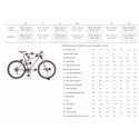 Vélo VTT 29p alu - TREK 2022 Marlin 4 - Gris mat décor rouge