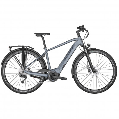 Vélo électrique urbain homme 28p alu - SCOTT 2022 Sub Tour eRide 10 Men 625 - Gris décor gris foncé