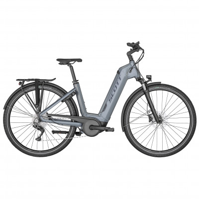 Vélo électrique urbain unisexe 28p alu - SCOTT 2022 Sub Tour eRide 10 Unisex 625 - Gris décor gris foncé