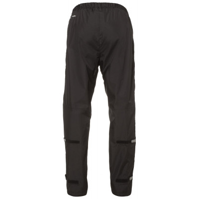 Pantalon imperméable zippé - VAUDE Fluid Full-Zip II - noir