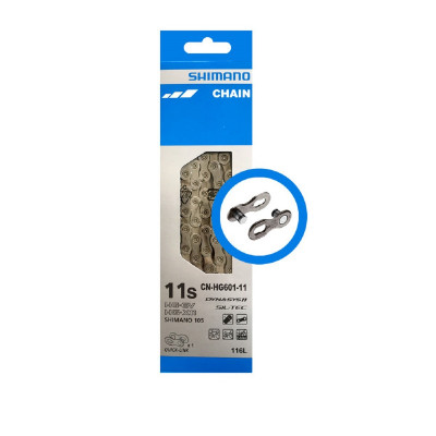 Chaine SHIMANO route vtt 11v HG601 QL 126 VAE