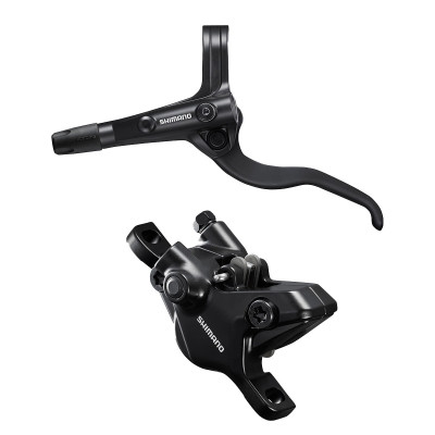Frein à disque SHIMANO avant MT401 noir levier noir