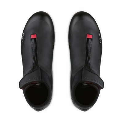 Chaussures route hiver - FIZIK R5 Artica - noir décor rouge