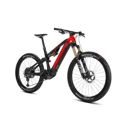  Vélo VTT électrique 29/27.5 carbone ROTWILD 2022 Big Mountain R.X750 FS Ultra Red 750 - Gris carbon décor rouge : 150/152